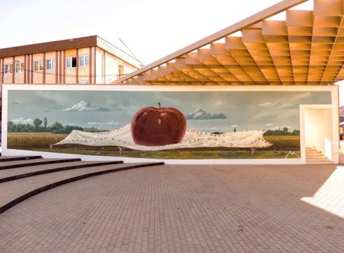 The past may appear larger in the mirror, Vinkovci, 2025.